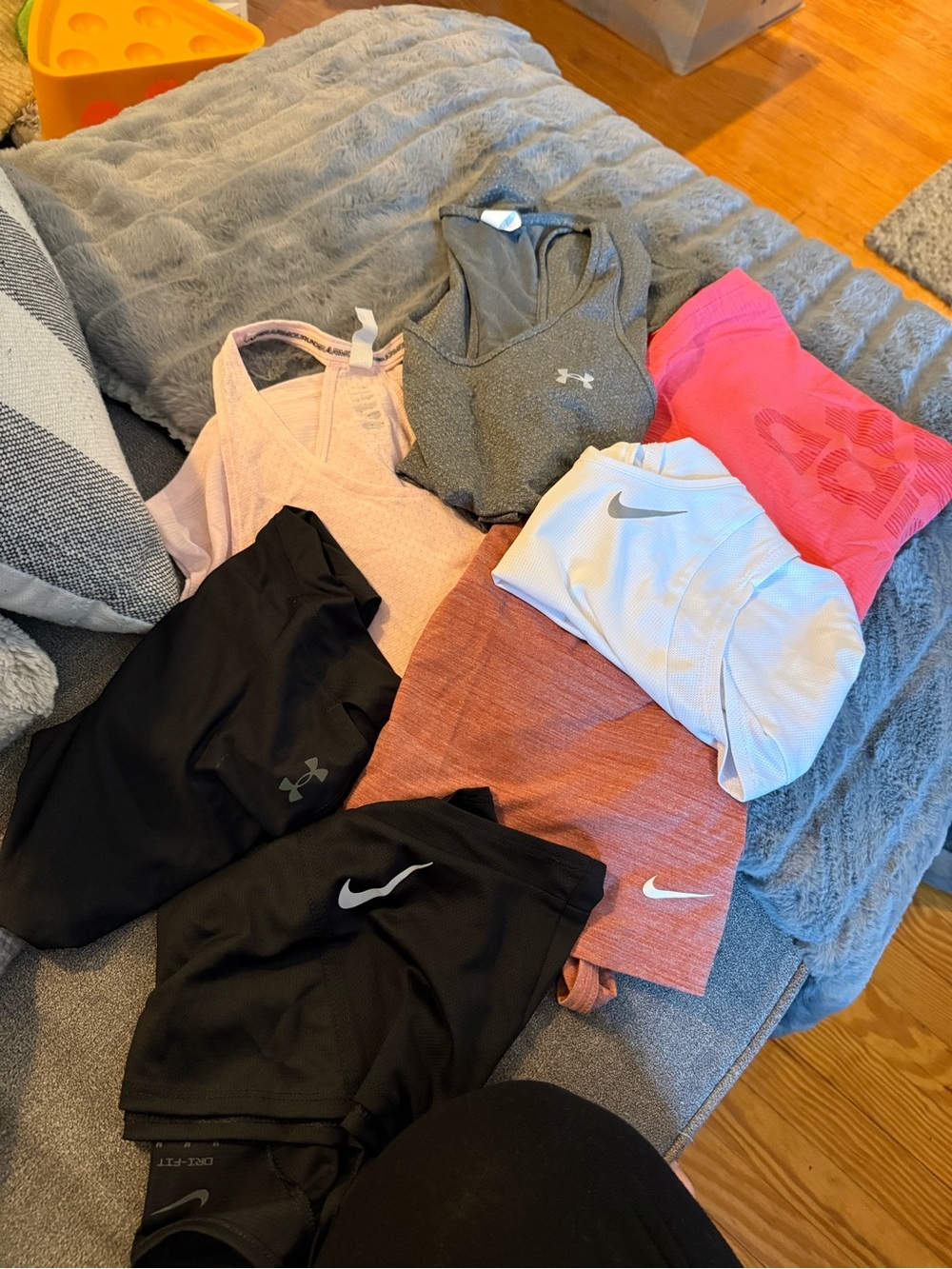 Mixed Athletic Tops & Shorts - Nike & Under Armour Activewear